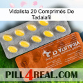 Vidalista 20 Comprimés De Tadalafil 42